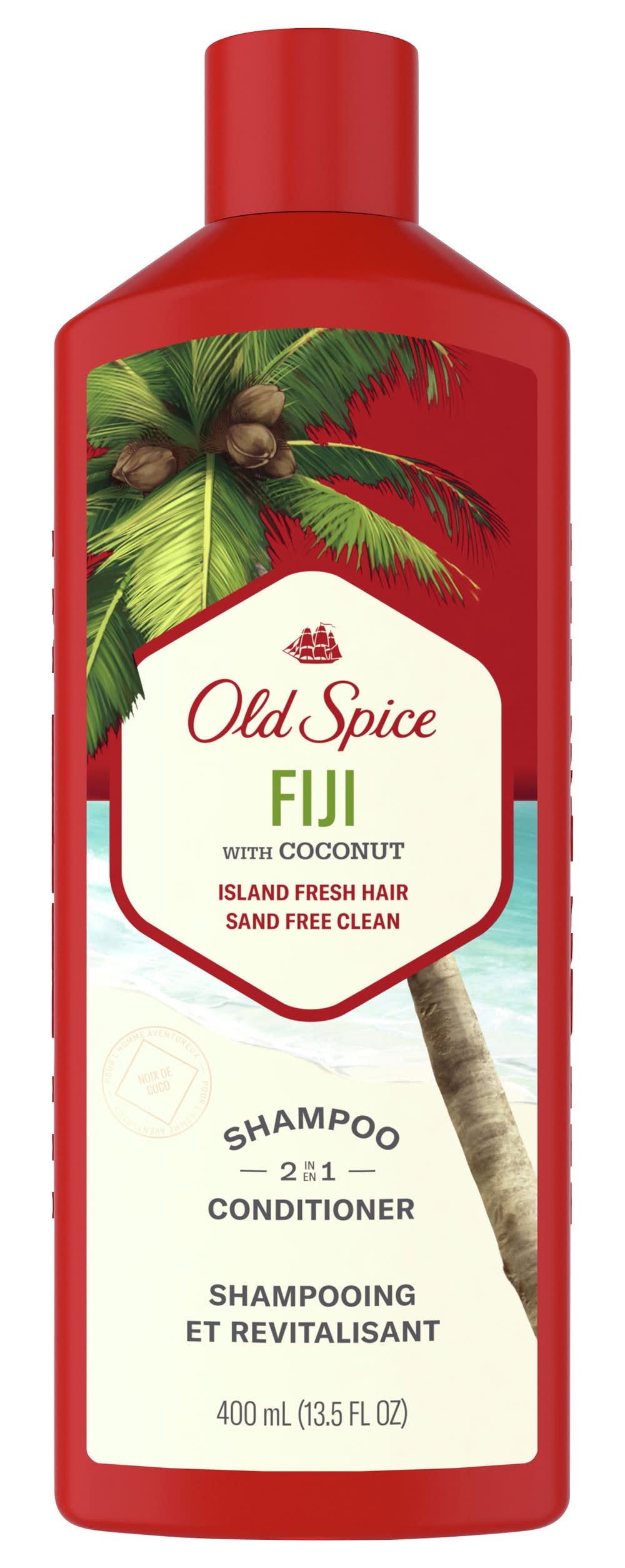 Old Spice Fiji 2-in-1 Shampoo & Conditioner (13.5 oz)