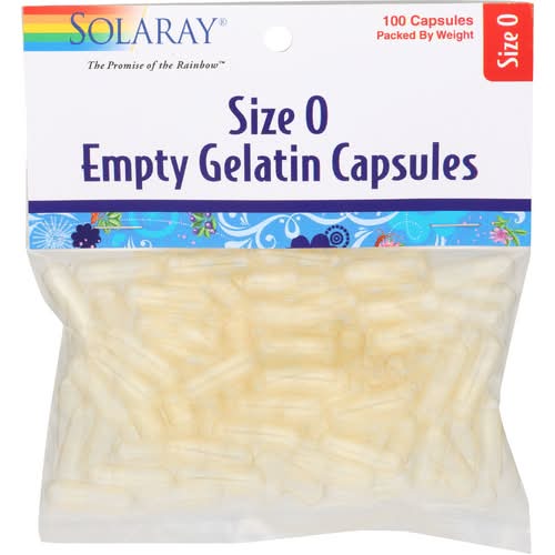 Solaray Empty Gel Caps