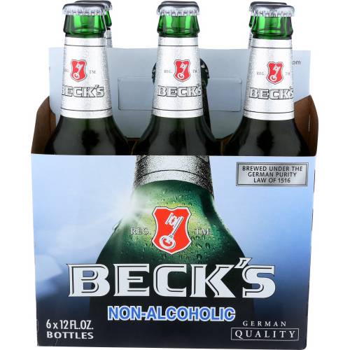 Beck's Non-Alcoholic 6 Pack Bottles