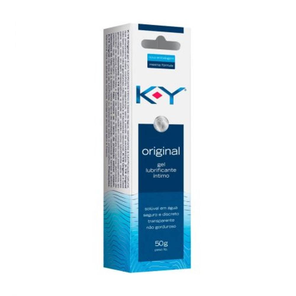 K-y gel lubrificante íntimo (50g)
