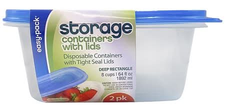 Ep Lg Rect 64oz Container