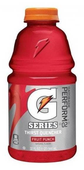 Gatorade Sports Drink, Fruit Punch (28 fl oz)