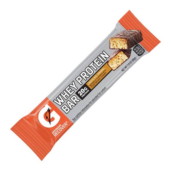 Gatorade Chocolate Caramel Whey Protein Bar 2.8oz
