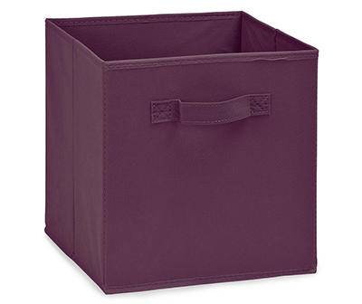 Fabric Storage Bin, Purple