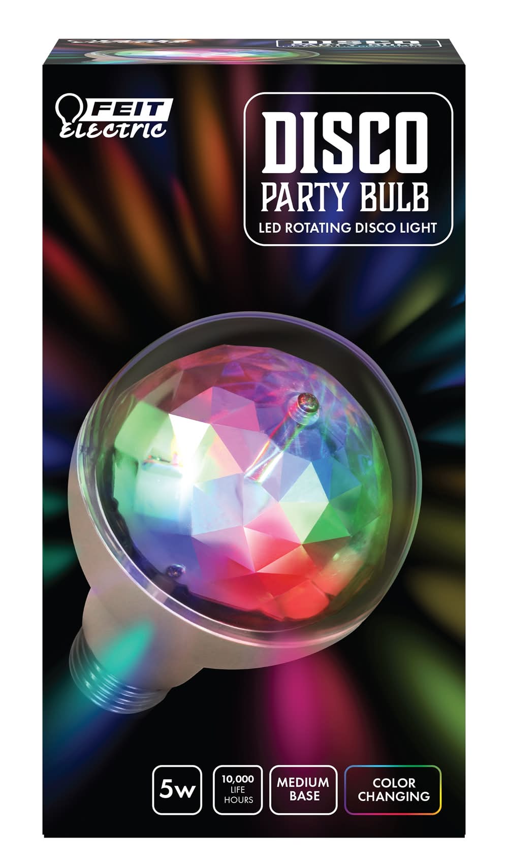 Feit Electric 5 -Watt EQ A21 RGB Medium base (E-26) LED Specialty Light Bulb