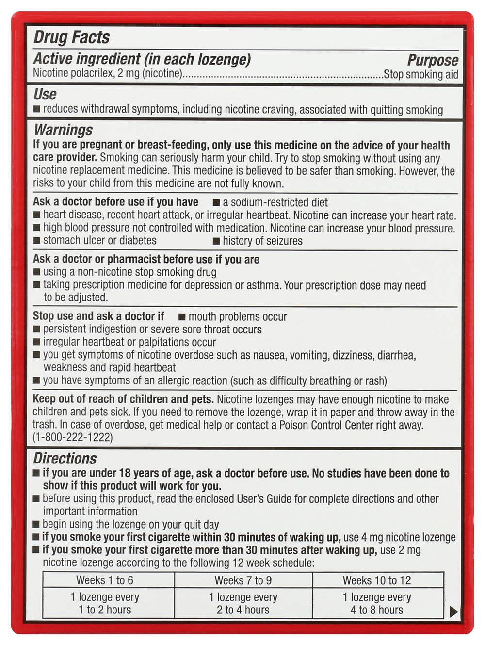 Rite Aid 2 Mg Nicotine Lozenges Smoking Cessation Gums - Delivery in Under  an Hour | Nicotine Treatments