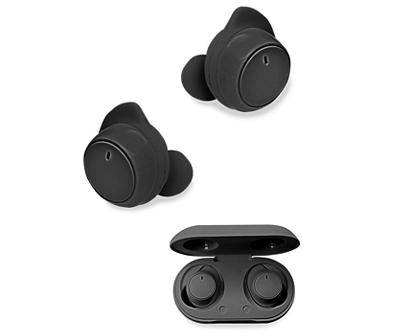 Dot Sport Black Bluetooth True Wireless Earbuds with Charging Case