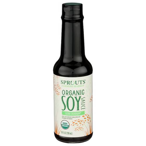 Sprouts Organic Less Sodium Soy Sauce