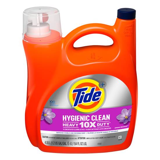 Tide Hygienic Clean Heavy Duty Spring Meadow Scent Detergent