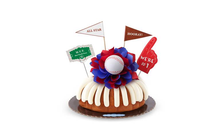 MVP – Baseball 10” Decorated Bundt Cake