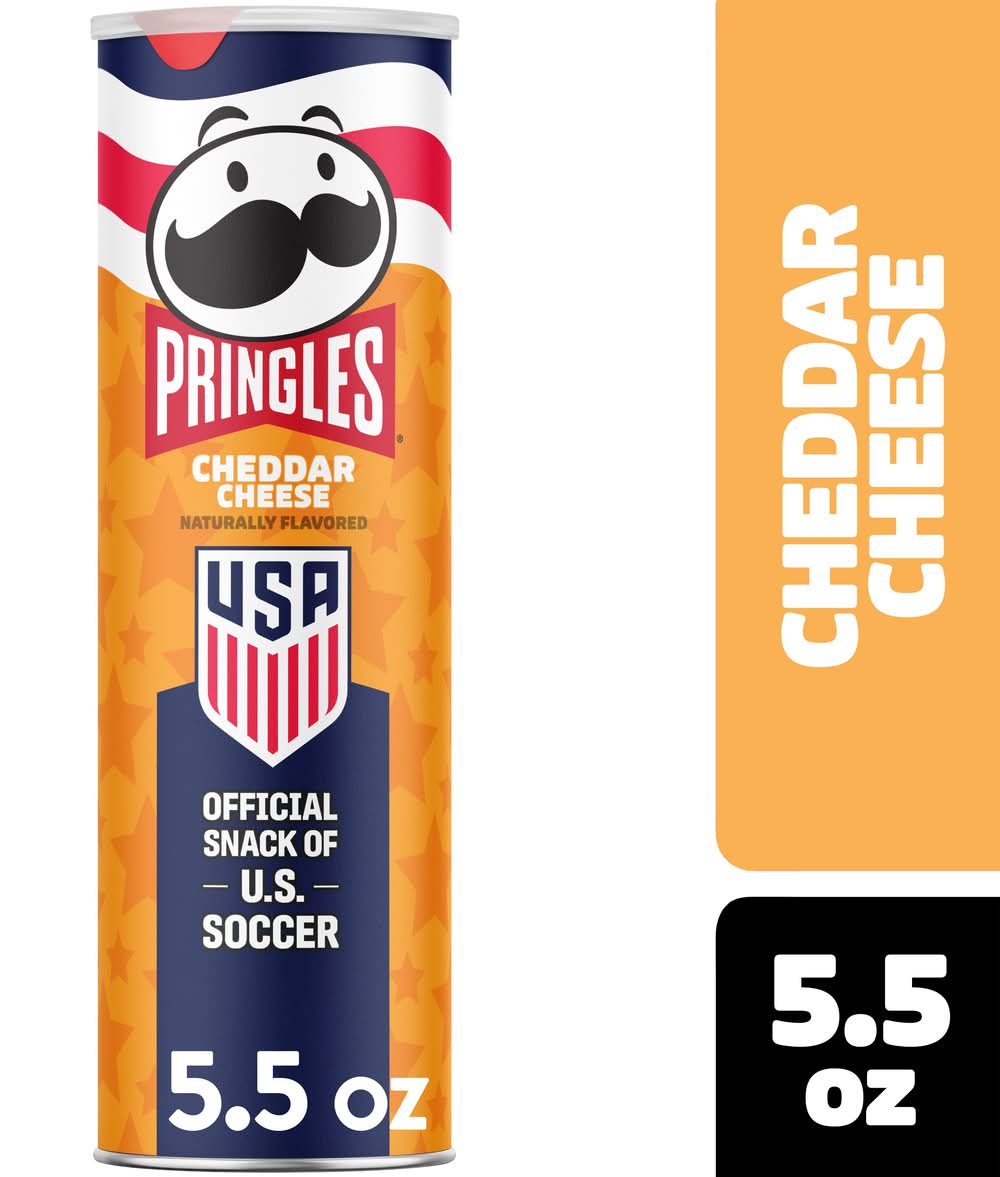 Pringles Potato Chips, Cheddar Cheese (5.5 oz)