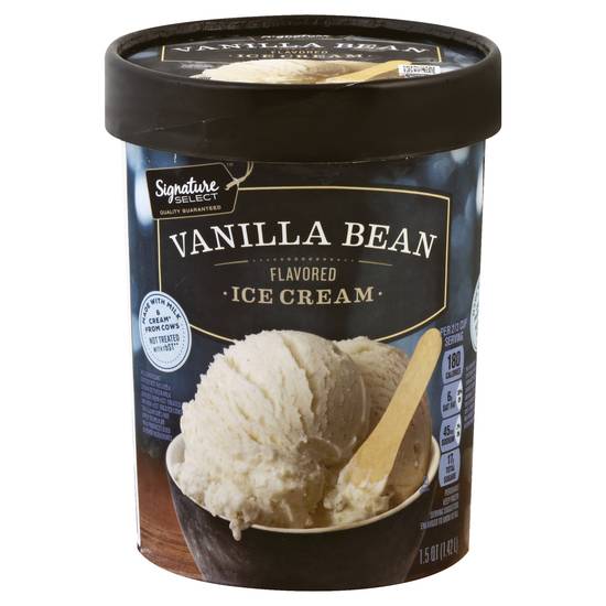 Signature Select Vanilla Bean Ice Cream (1.5 qts)