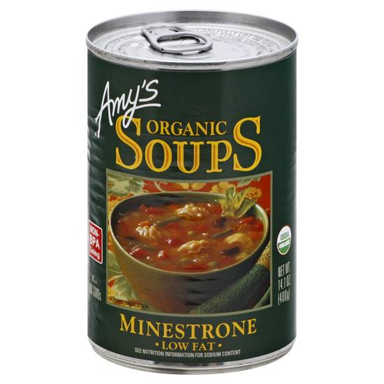 Amy's Organic Low Fat Minestrone Soup