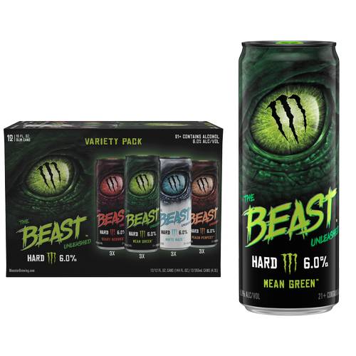 The Beast Unleashed Variety pack Hard Beverage (12 pack, 12 fl oz)