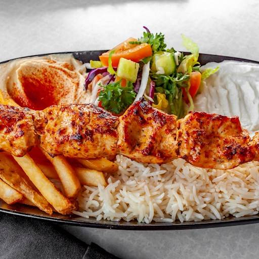 Chicken Kebab Lunch