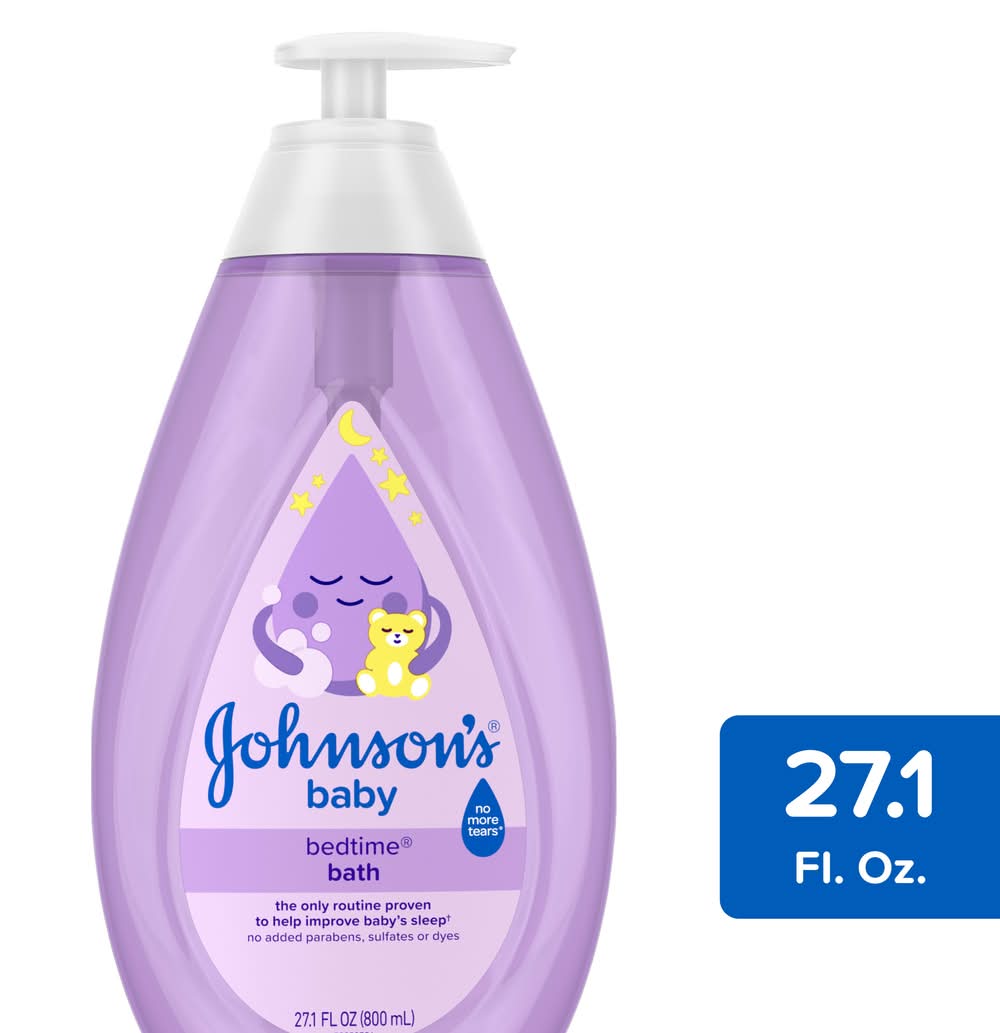 Johnson's Tear-Free Bedtime Baby Bath Soothing Aromas (27.1 fl oz)