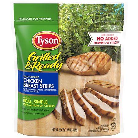 Tyson Grilled & Ready Chicken Breast Strips - 22.0 oz