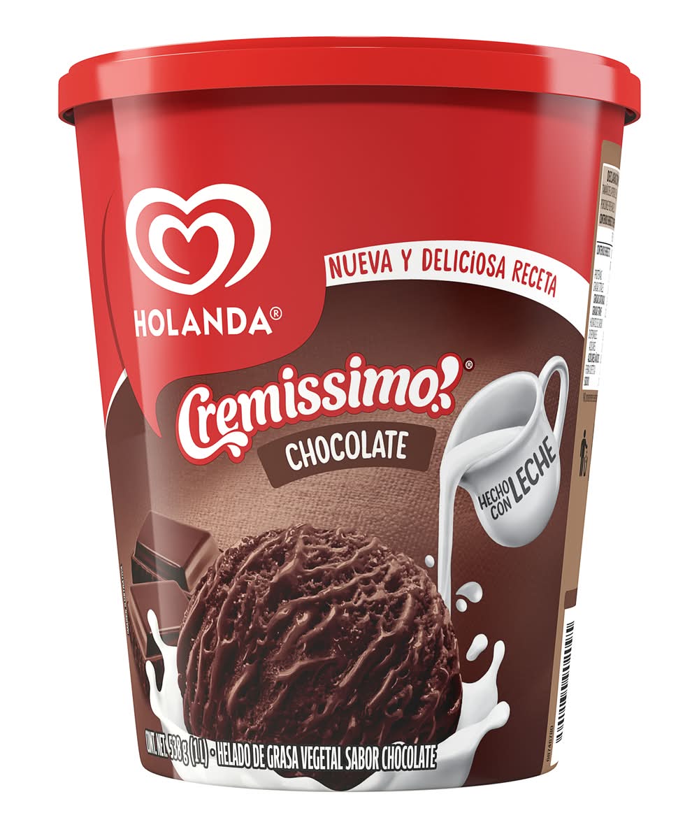 Holanda · Helado cremissimo, chocolate (1 L)