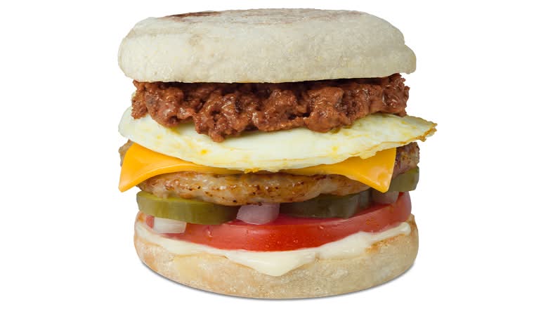 Sausage Cheese Egg Muffin