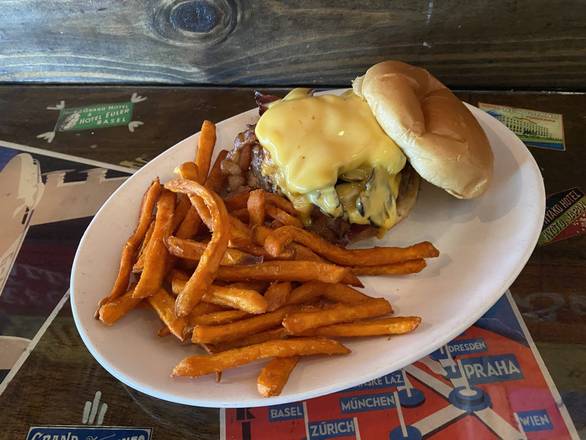 Order Naples Burger #49 food online from Lindburgers store, Jupiter on bringmethat.com
