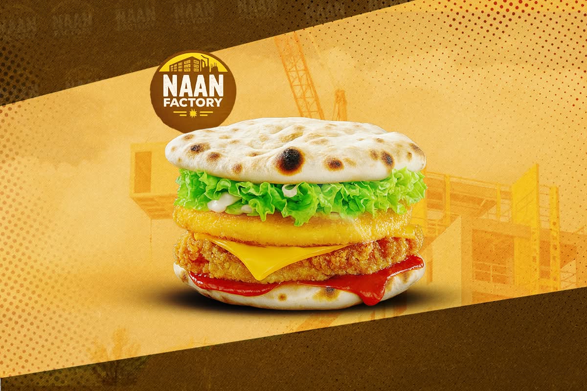 🥔 NAAN BURGER TOWER - FAIT MAISON