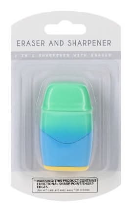 2 In 1 Sharpener Ombre Green