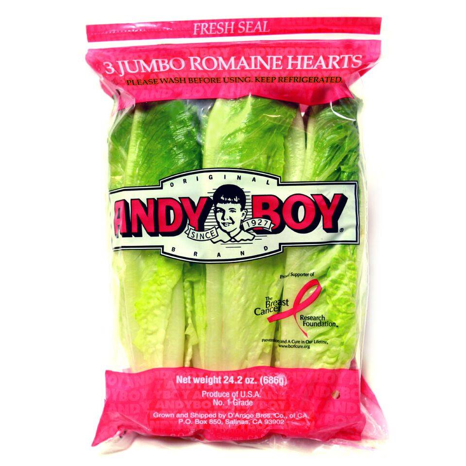 Andy Boy - Romaine Hearts - 7/6-ct case