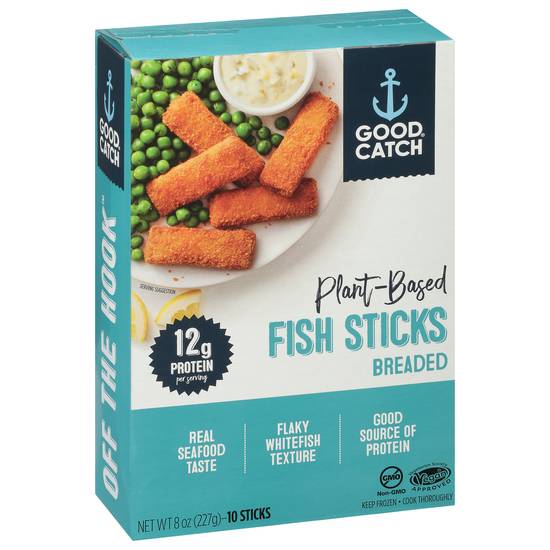 Good Catch Plant-Based Breaded Fish Sticks (10 ct)
