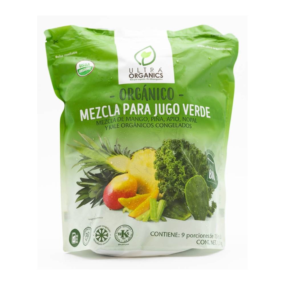 Ultra Organics · Mezcla para jugo verde (1,35 kg)