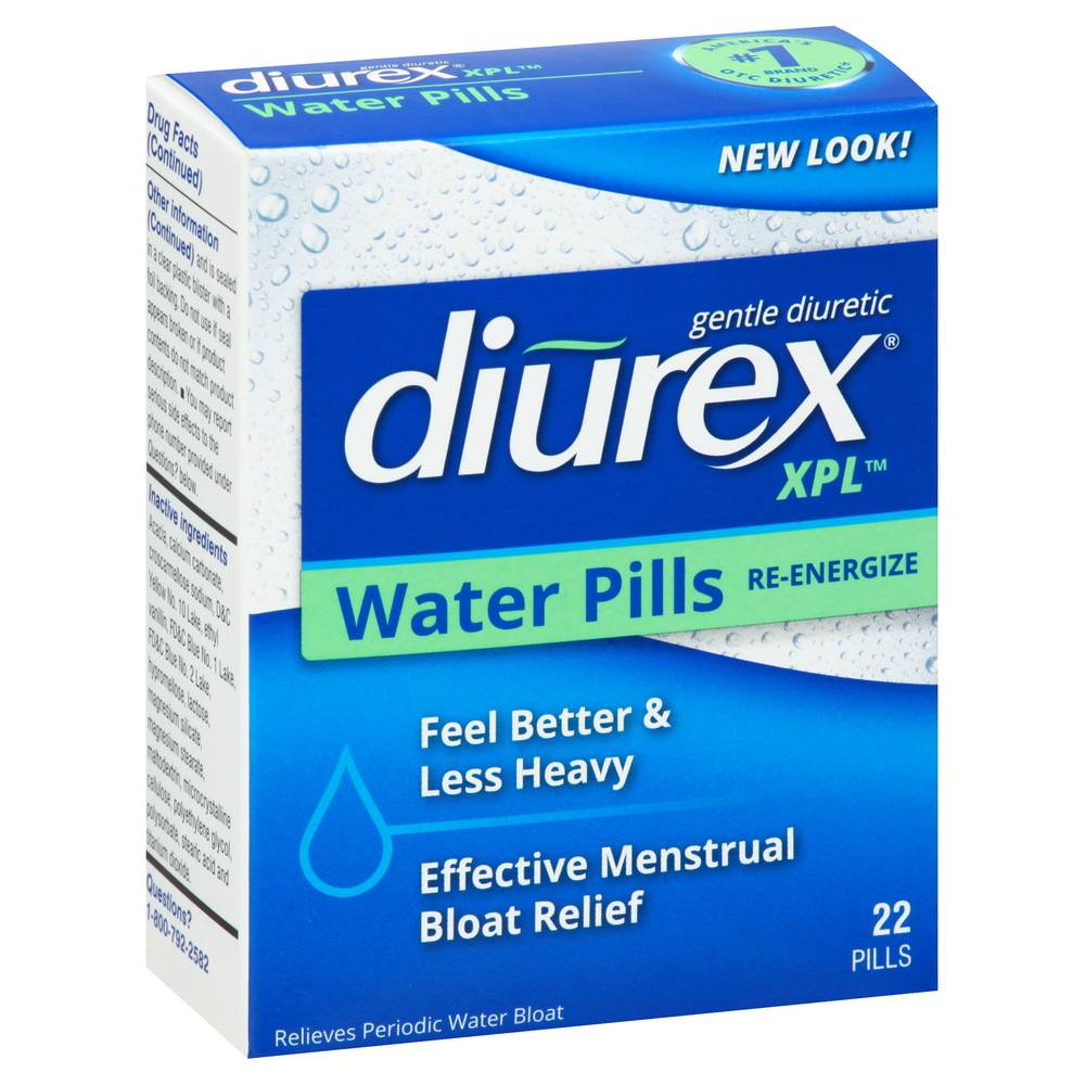 Diurex Xpl Re- Energize Water Pills (22 ct)