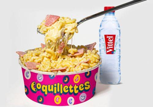 Coquillettes + Boisson 🍝🥤