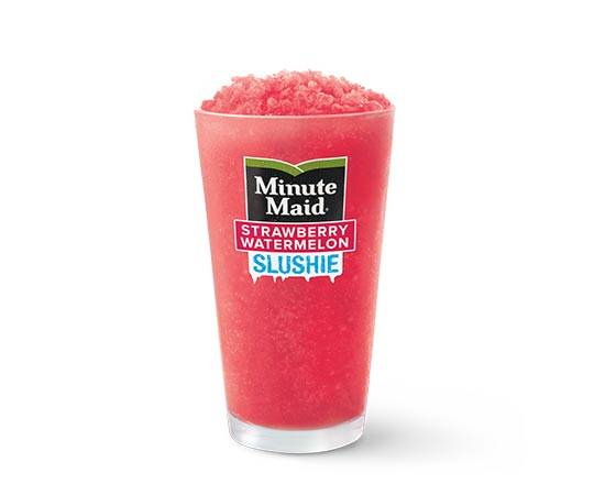 Order Medium Minute Maid Strawberry Watermelon Slushie® food online from Mcdonald store, PIQUA on bringmethat.com