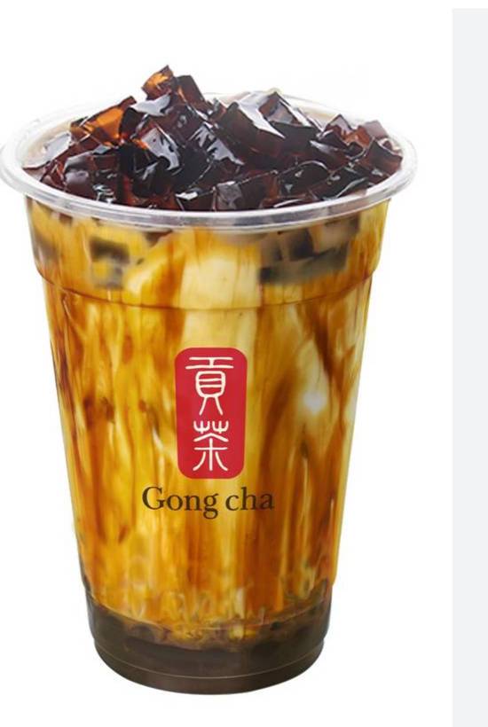 Brown Sugar Coffee Jelly Oolong Milk Tea