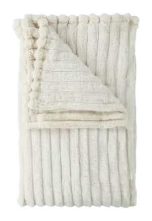 Channel Throw 50inx60in Ivory