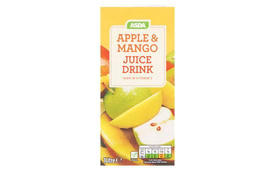Asda Apple & Mango Juice Drink 1 Litre