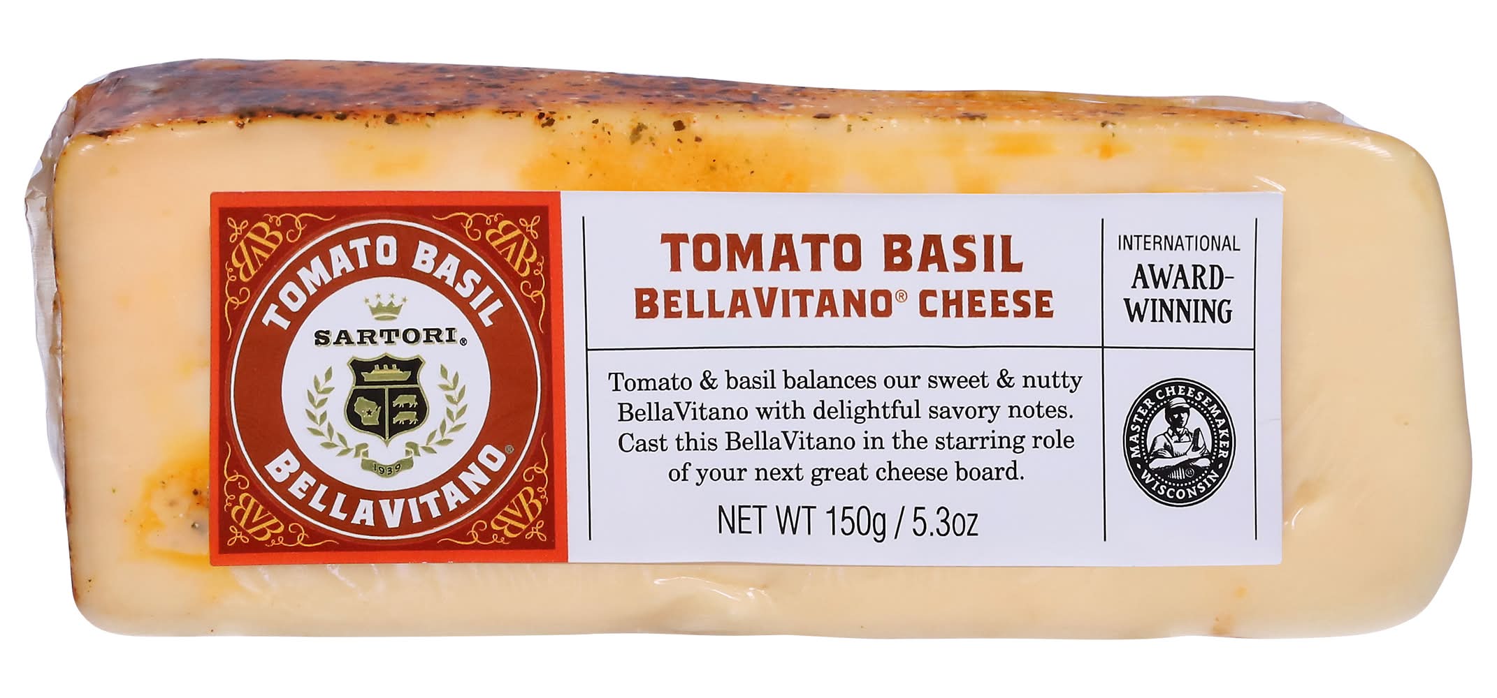 Sartori Bellavitano Tomato Basil Cheese (5.3 oz)