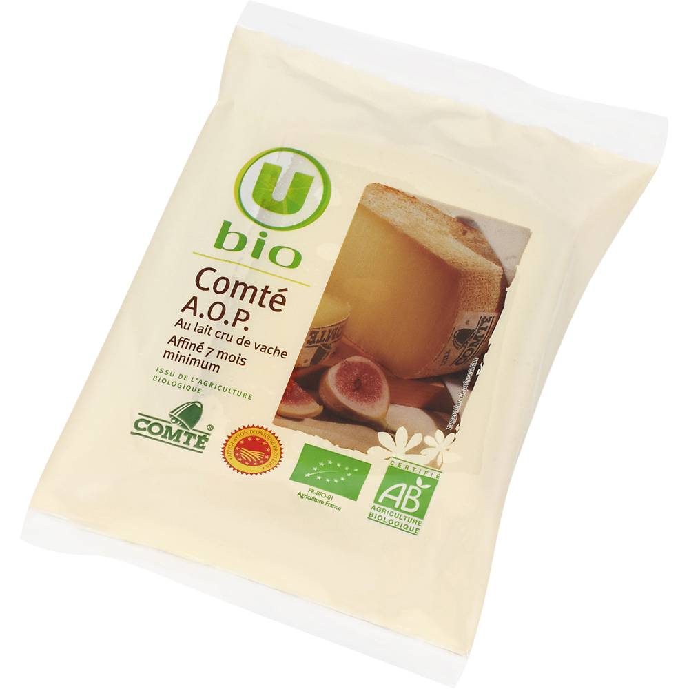 U Bio - Comté au lait cru (220g)