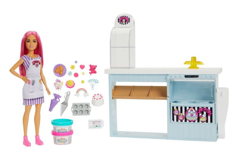 Barbie Set de Repostería para Decorar único color