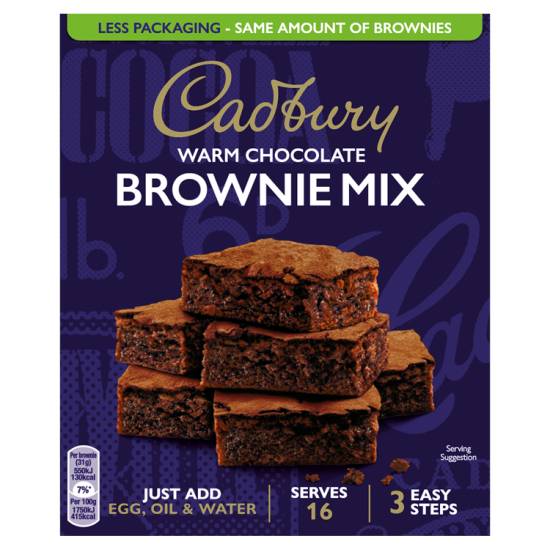 Cadbury Chocolate Brownie Cake Mix (350g)