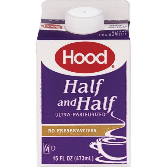 Hood Half&Half Ultra-Pasturized (1 Pint)