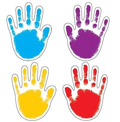 Carson Dellosa™ 42 Pieces Handprint Cut-Outs (120081)