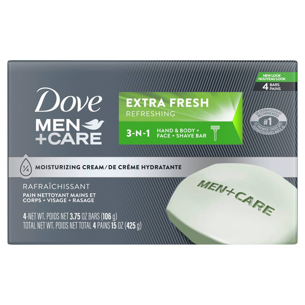 Dove Hand & Body + Face + Shave Bar