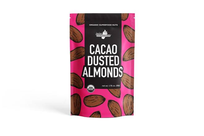 Cacao Dusted Almonds