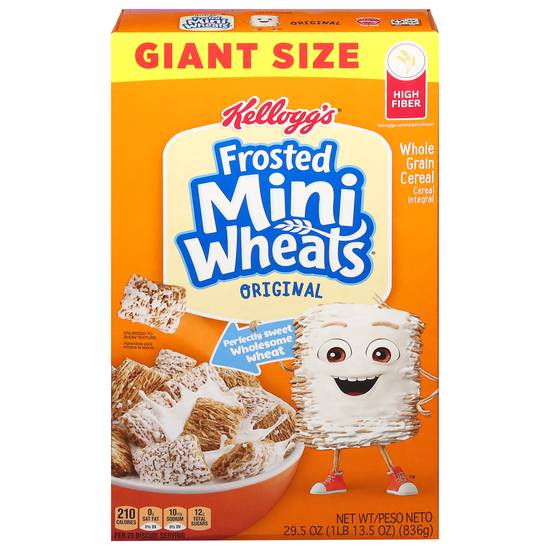 Kellogg's Frosted Mini Wheats Giant Size Original Cereal