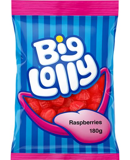 Big Lolly Raspberries 250g