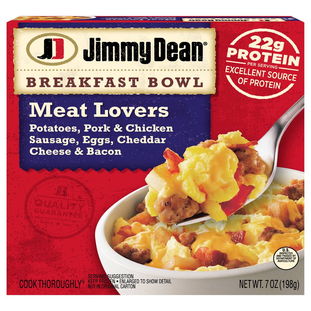 Jimmy Dean Meat Lovers Breakfast Bowl (7 oz)