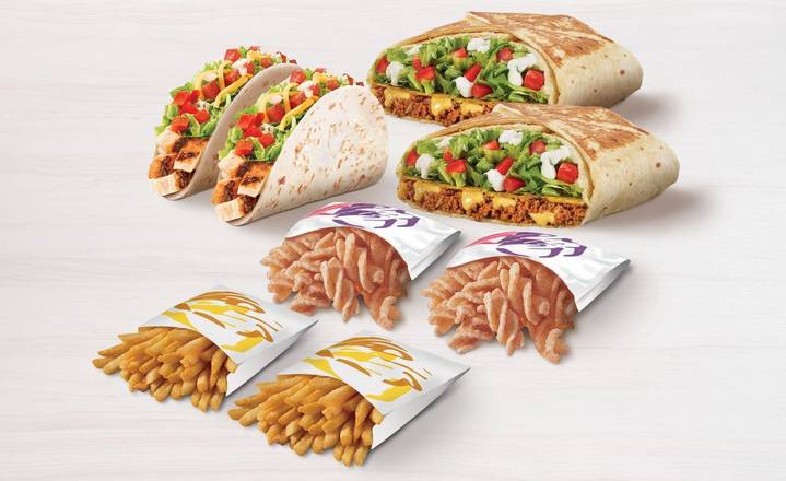 Crunchwrap Cravings Meal For Two