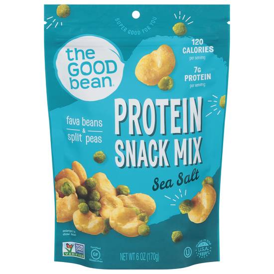 The Good Bean Sea Salt Protein Snack Mix