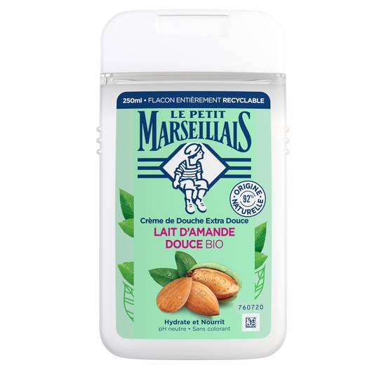 Le Petit Marseillais - Crème de douche au lait d'amande douce (250 ml)