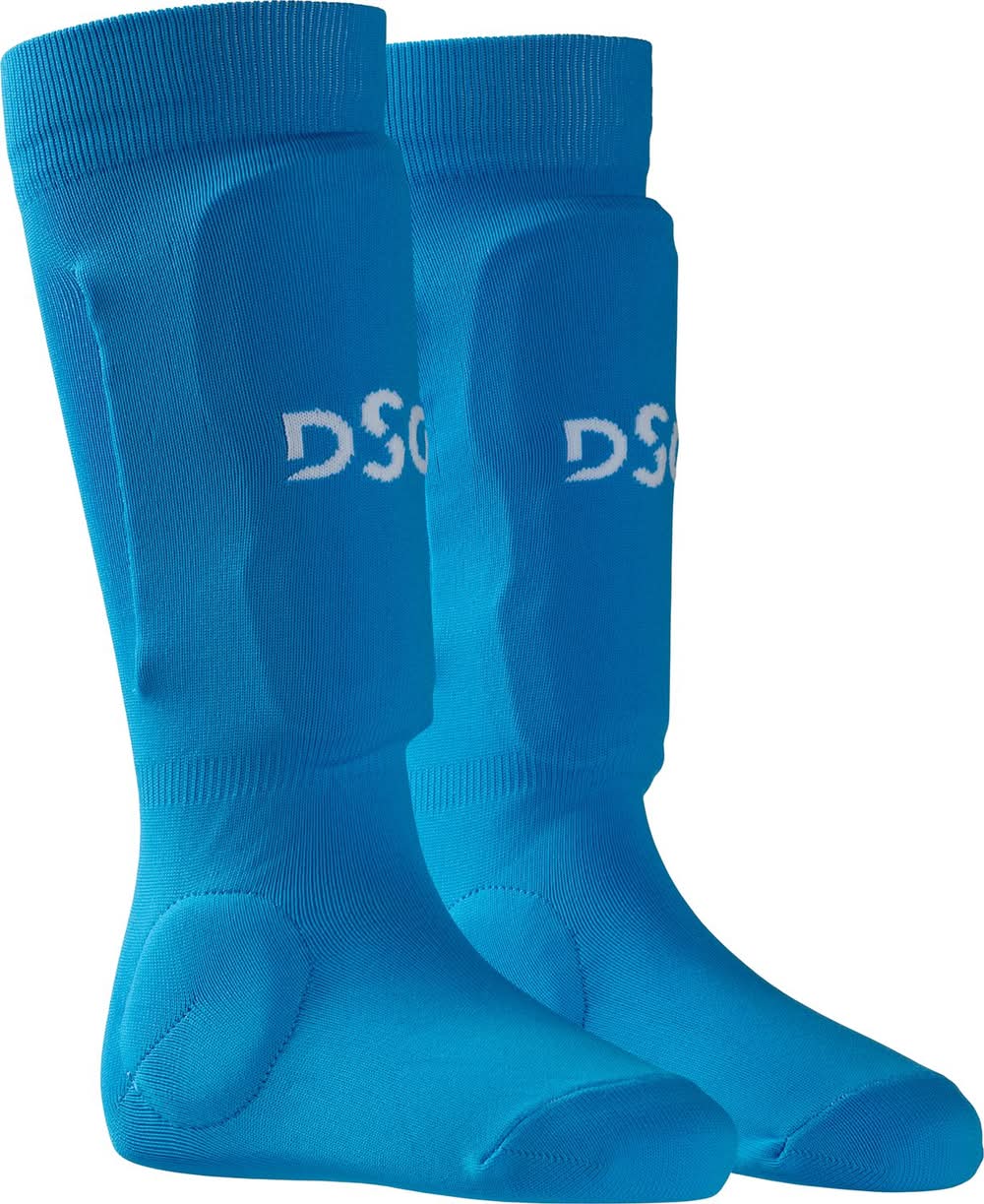 DSG Youth Ocala Soccer Shin Socks (Blue, S)